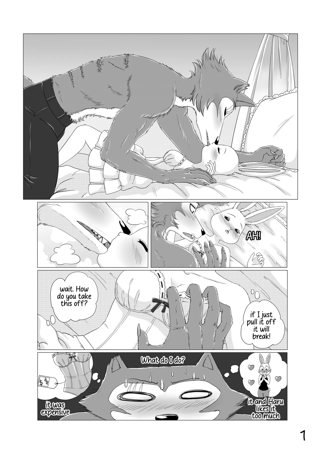 Legoshi x Haru Beastars Fanfiction page 2 full