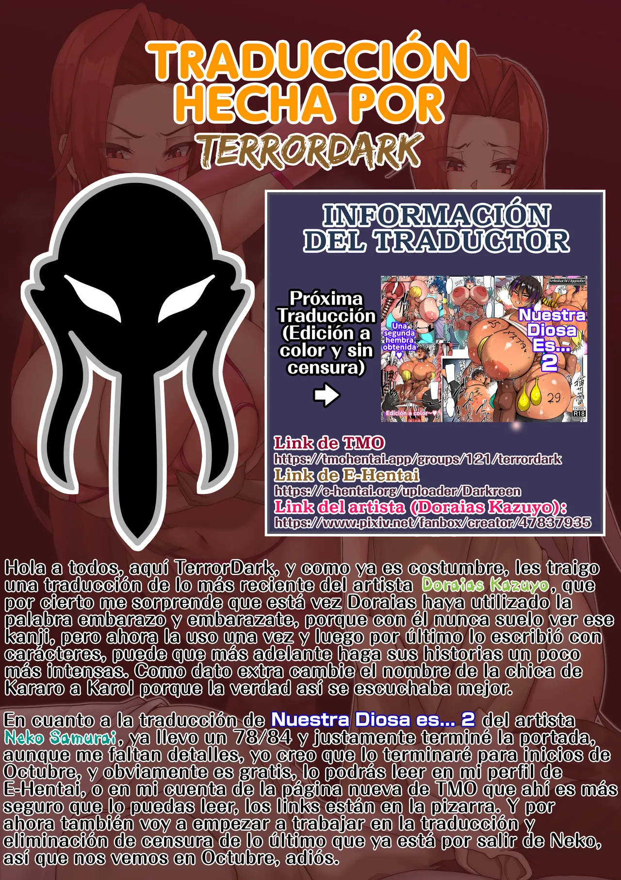 Todo por los gastos de mi tratamiento...♥ - Doraias Kazuyo | Traducción de TerrorDark page 12 full