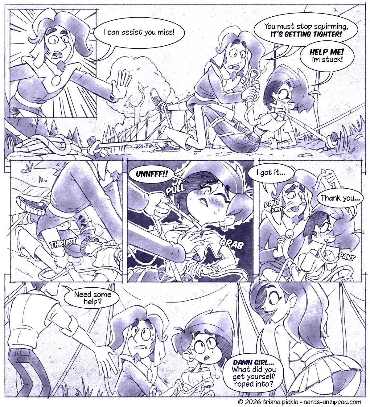 Nerds Unzipped vol. 2: The Renaissance Faire! page 7 full