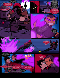 Red Hood x Blackfire