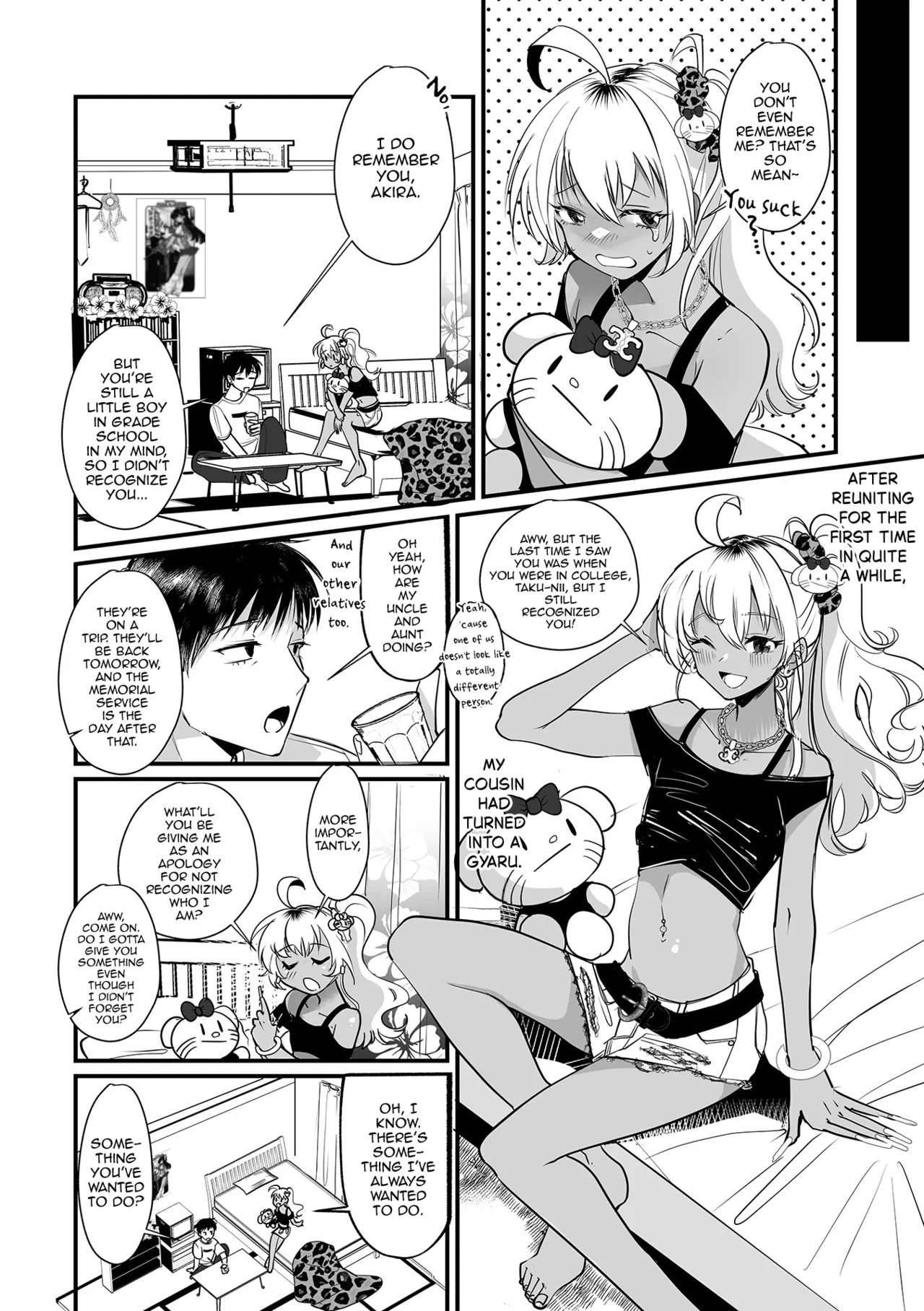 Hisabisa ni Saikai shita Itoko♂ ga Gal ni natteta page 2 full