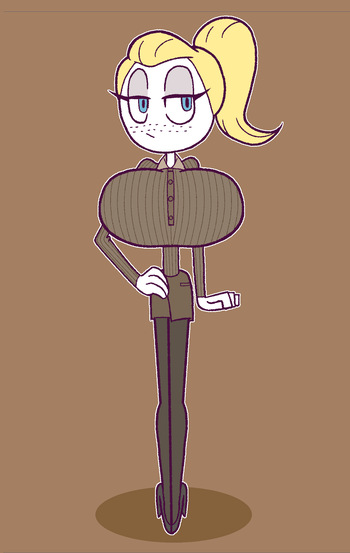 [HoneyMapache] Patricia (@Giraffemonger's OC) cover