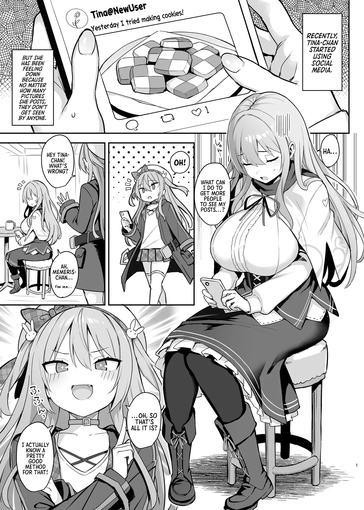 Dosukebe Seijo ga Ecchi na Haishin Katsudou ni Hamaru made - The Naughty Saint Gets Hooked on Lewd Streaming page 2 full