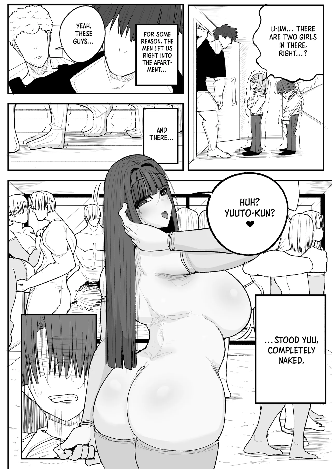 Boku no kanojo wa ue no kai no tsuyo osu ni bokobokoni sa rete NTR re chaimashita｜Taken by the Stud Upstairs: How My Girlfriend Got Stolen page 7 full