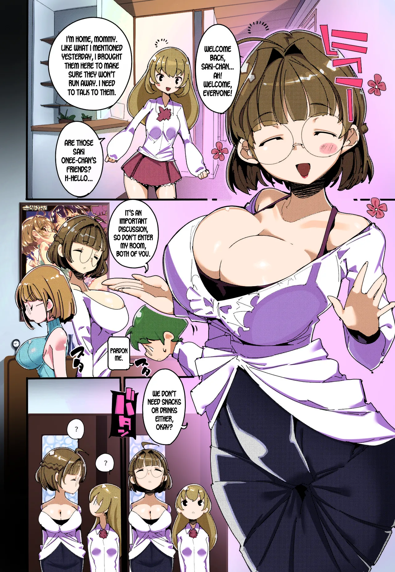 Popuni Kei Joshi Panic! Vol. 10 page 3 full