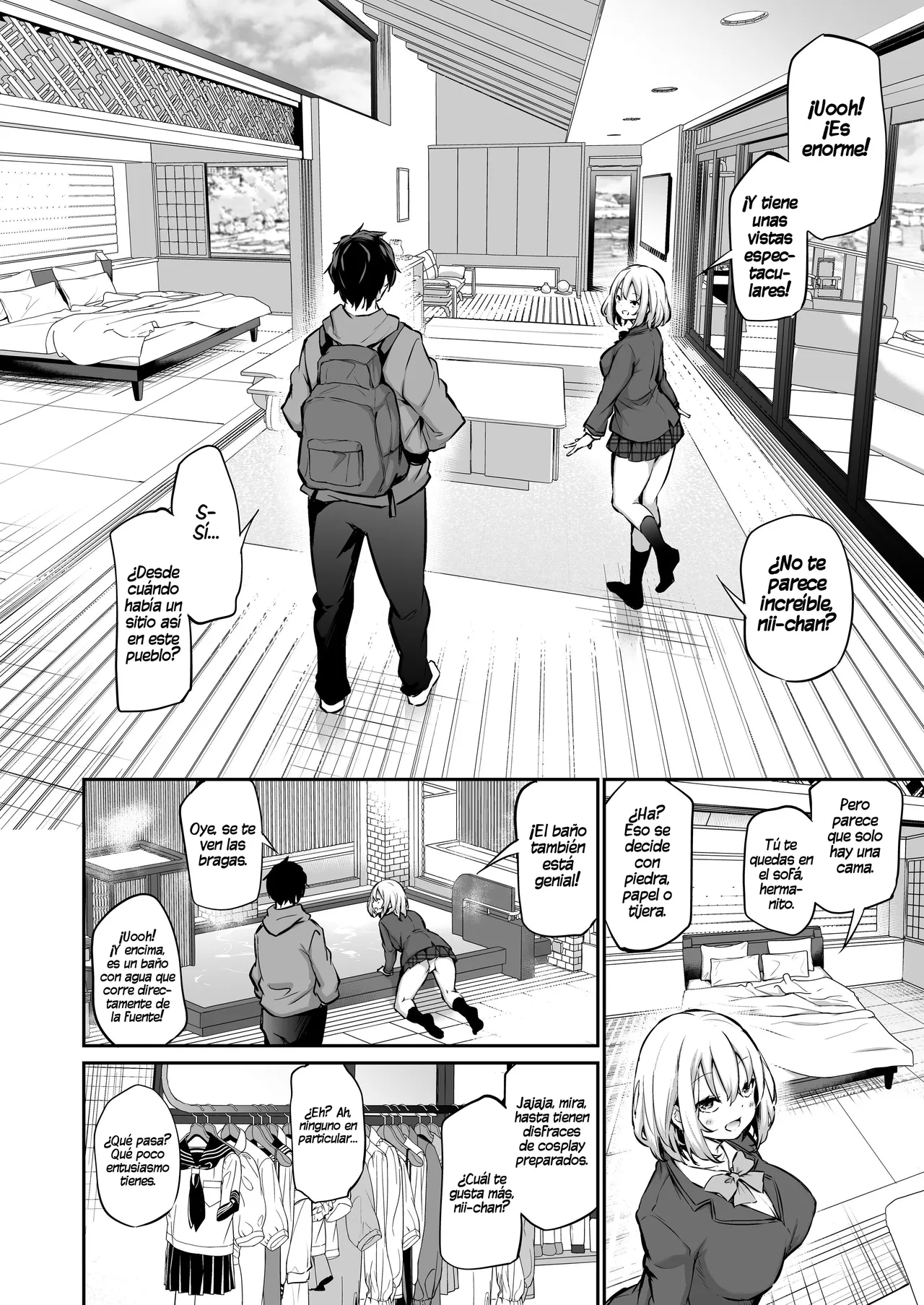 Imouto Haramasenai to Derarenai Shima｜La Isla de la que No Puedes Salir a menos que Dejes Embarazada a tu Hermana Menor page 5 full