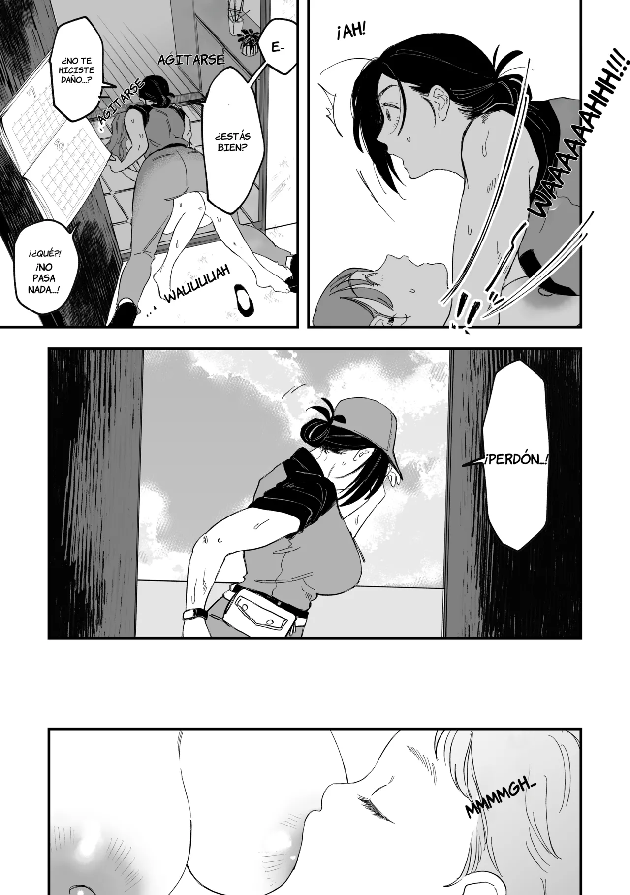 Okkii Haitatsuin-san to Oku-sama ga Furin Shichau Hanashi | La historia de como una esposa termina cometiendo una infielidad con la repartidora page 10 full