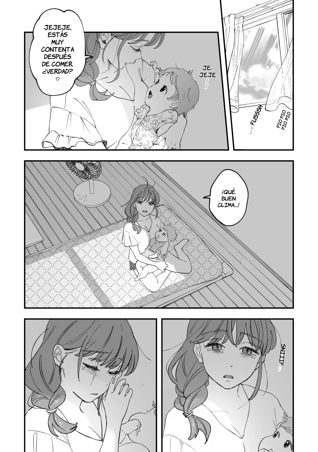 Okkii Haitatsuin-san to Oku-sama ga Furin Shichau Hanashi | La historia de como una esposa termina cometiendo una infielidad con la repartidora page 4 full