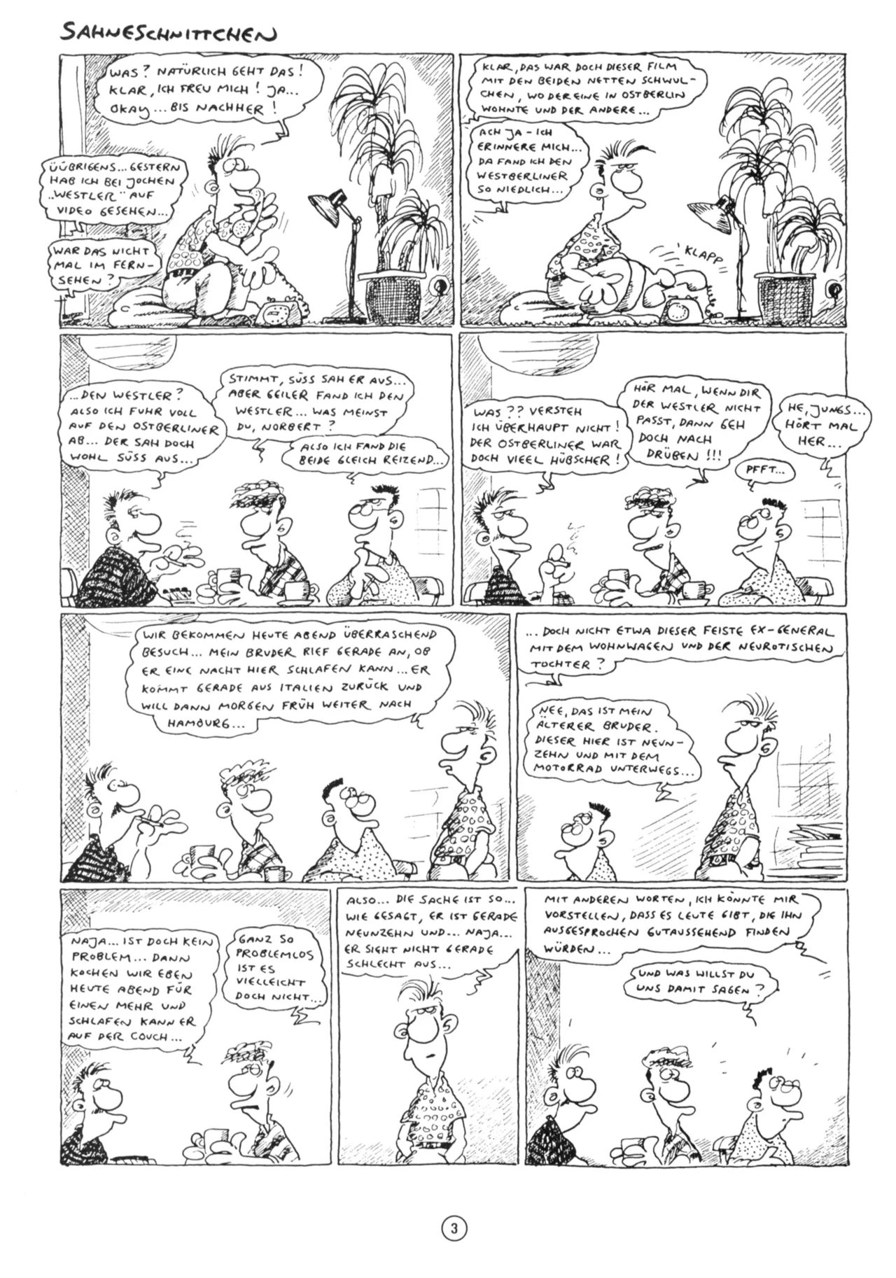 Sahneschnittchen und andere Schwulcomix page 4 full