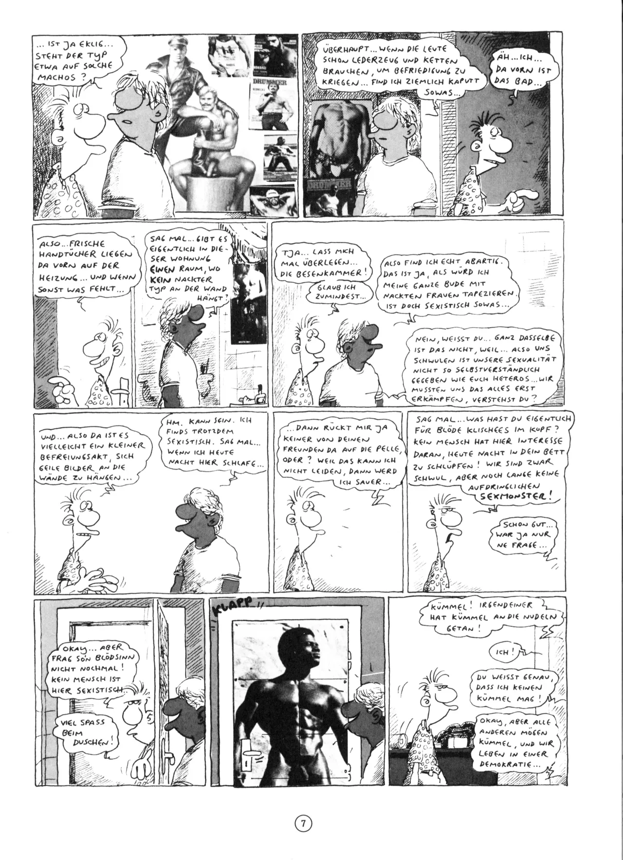 Sahneschnittchen und andere Schwulcomix page 8 full
