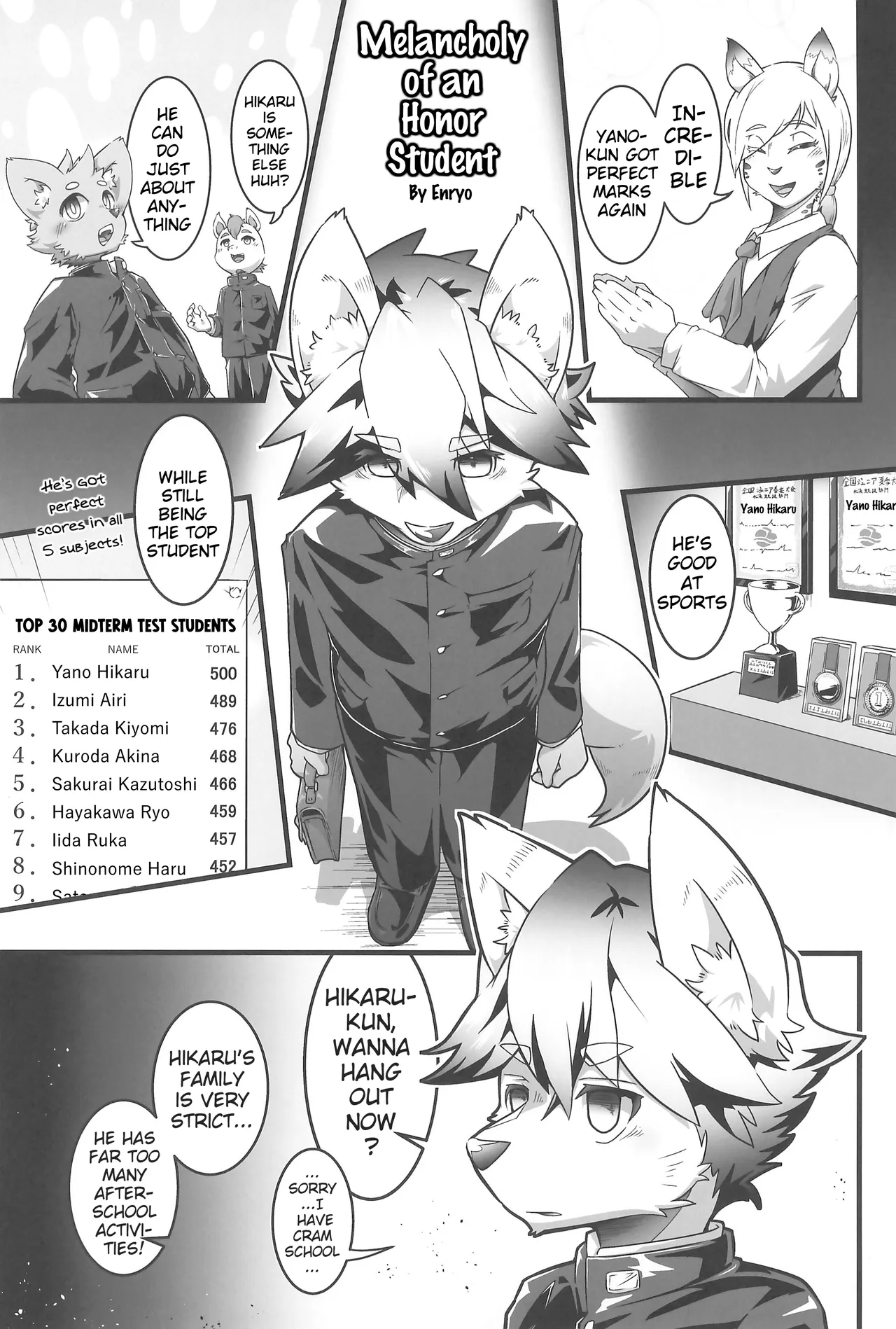 Melancholy of an Honor Student page 2 full