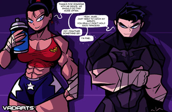 [VADARTS] Training Session (Justice League) cover