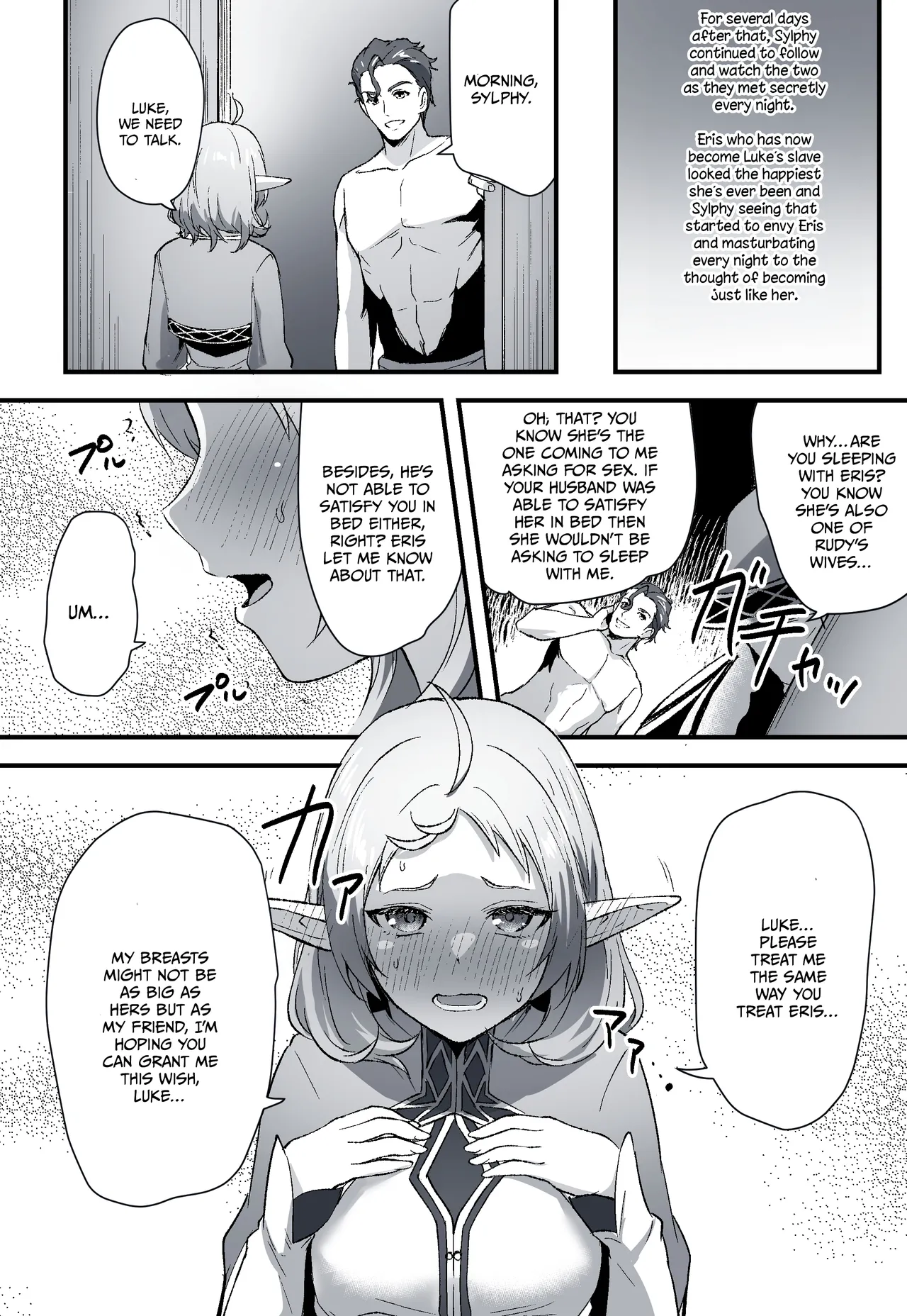 Mushoku Tensei: IF Route: Asura Kingdom Arc - Eris, Sylphy, & Roxy page 8 full
