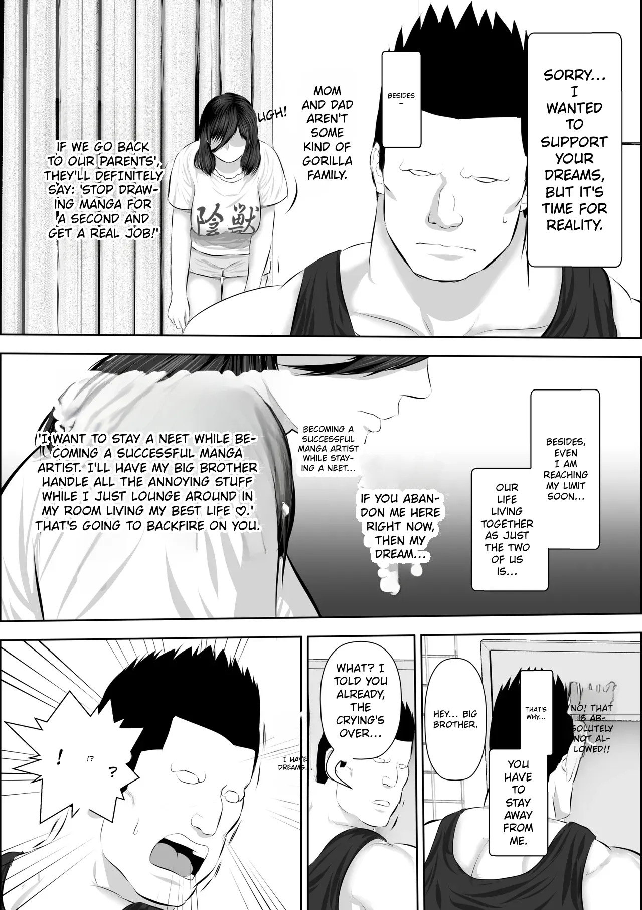 Is there any reason for a "demon" of an older brother to turn his own little sister into a masturbation toy? page 11 full