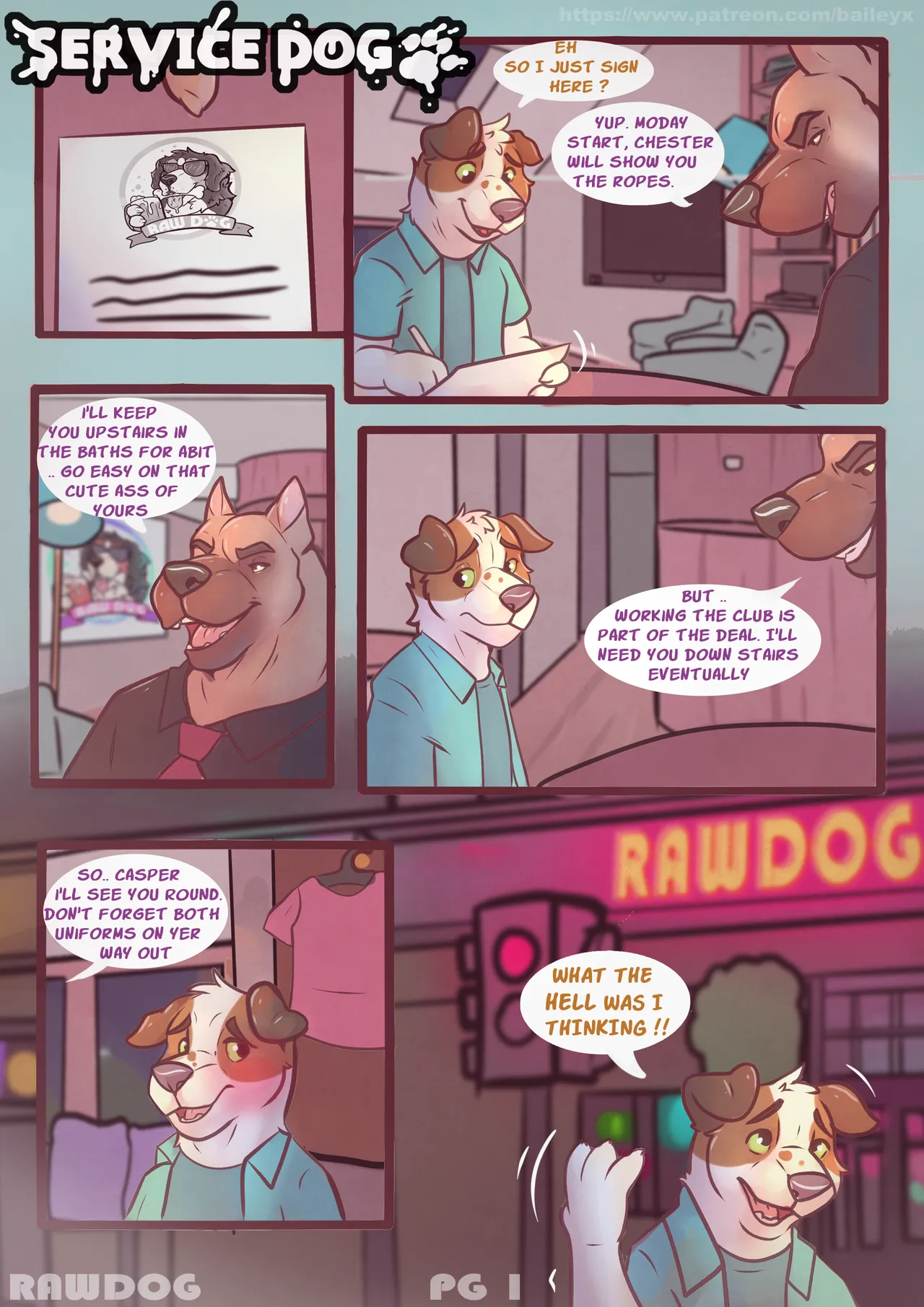 Raw Dog ch.1-8 page 2 full
