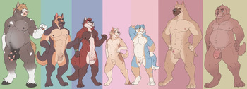 [BaileyX] Raw Dog ch.1-8 cover
