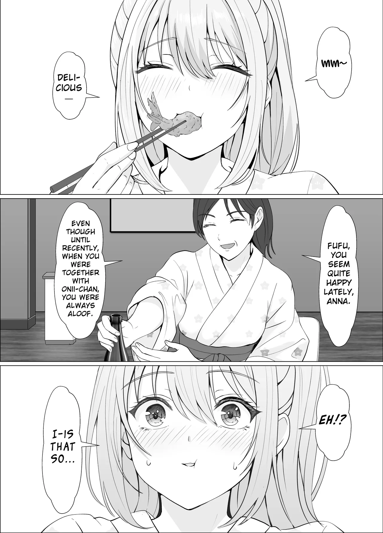 Half Gimai to no Amai Nichijou to Noumitsu Sex 4 page 8 full