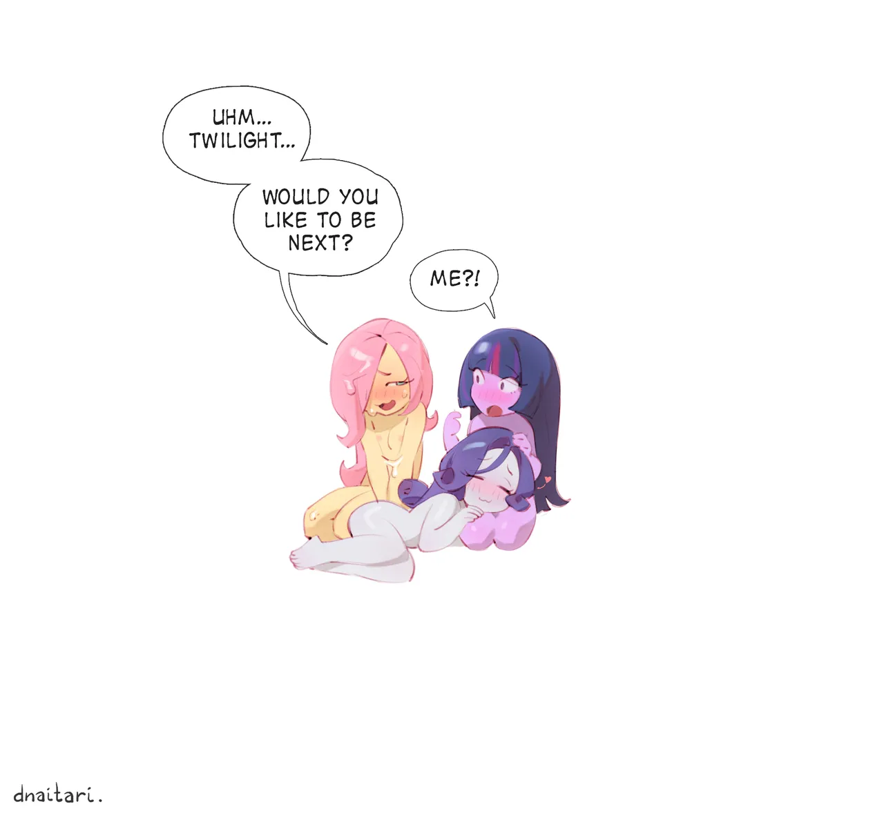 Twilight & Rarity & Flutterdildo page 5 full