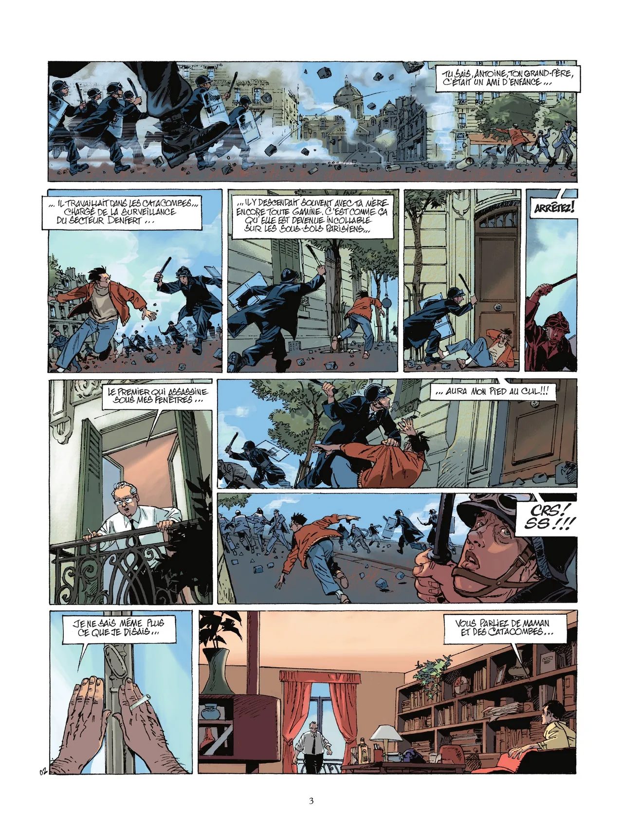 Catacombes T03 - Sous les pavés les entrailles page 6 full