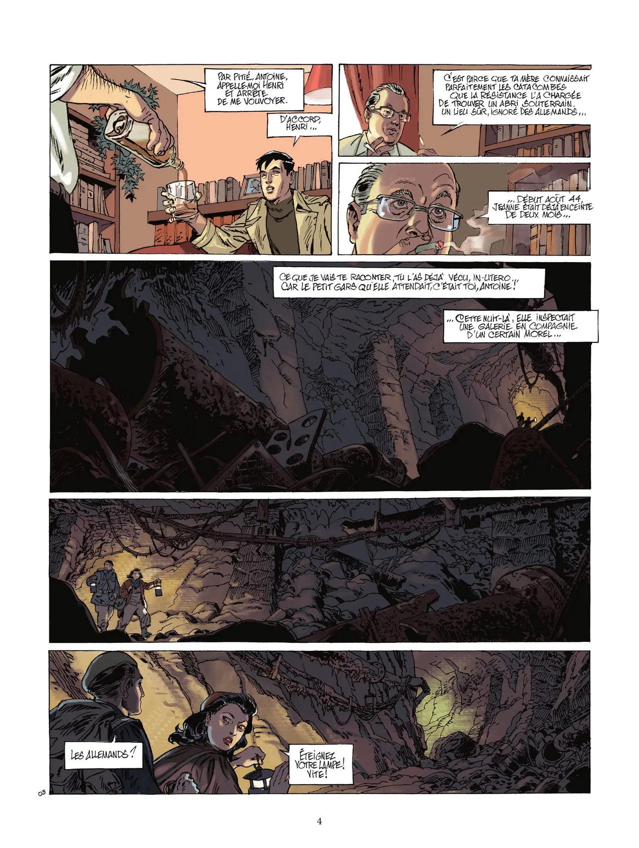 Catacombes T03 - Sous les pavés les entrailles page 7 full
