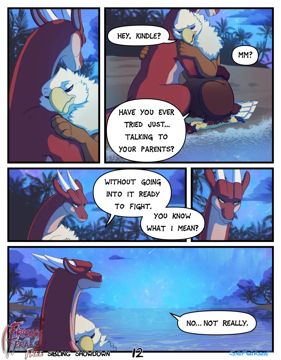 Frisky Ferals - Sibling Showdown page 12 full