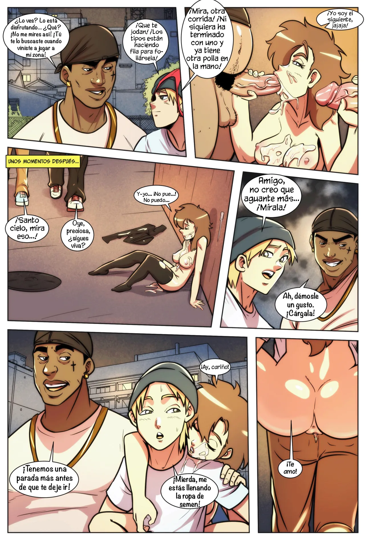Blacked. Cuando el juego de rol salió mal. page 11 full