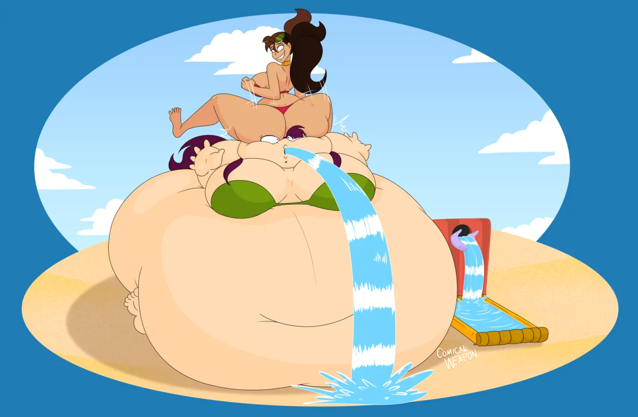 OC Vacation - Luna and Jess + Barbara and Amara | Bb vs The Lava Goddess page 12 full