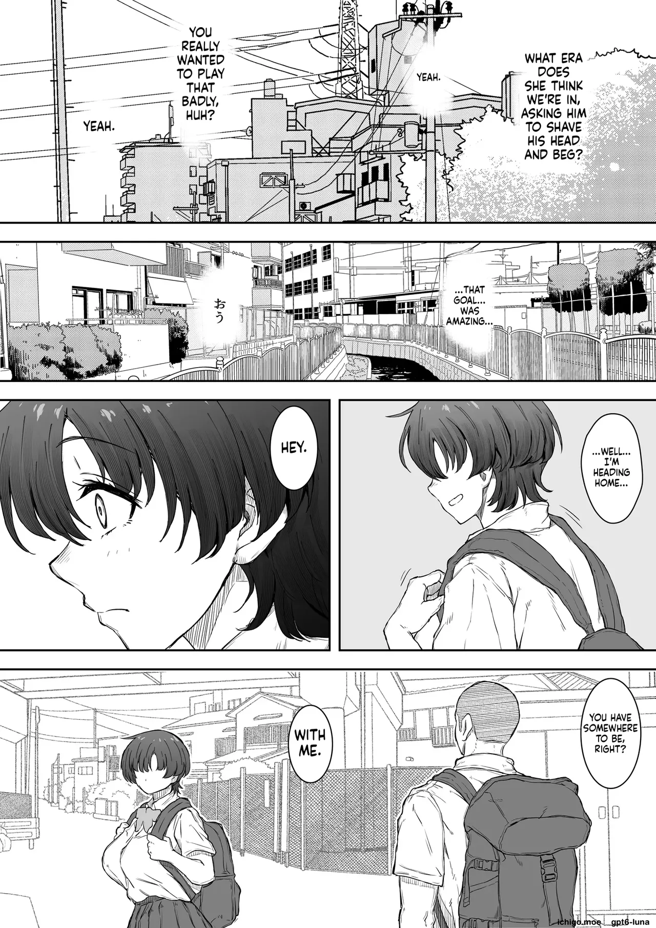 That girl ran off into the distance -1. page 12 full