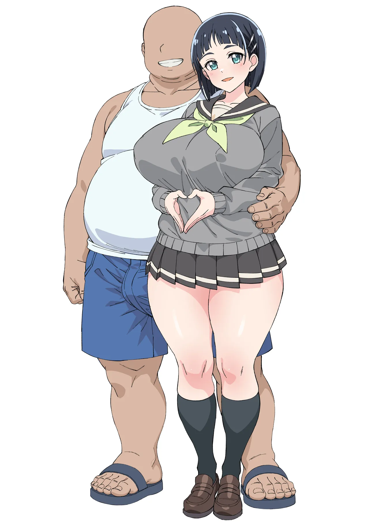 直葉ちゃん おじさんと相思相愛エッチ page 6 full
