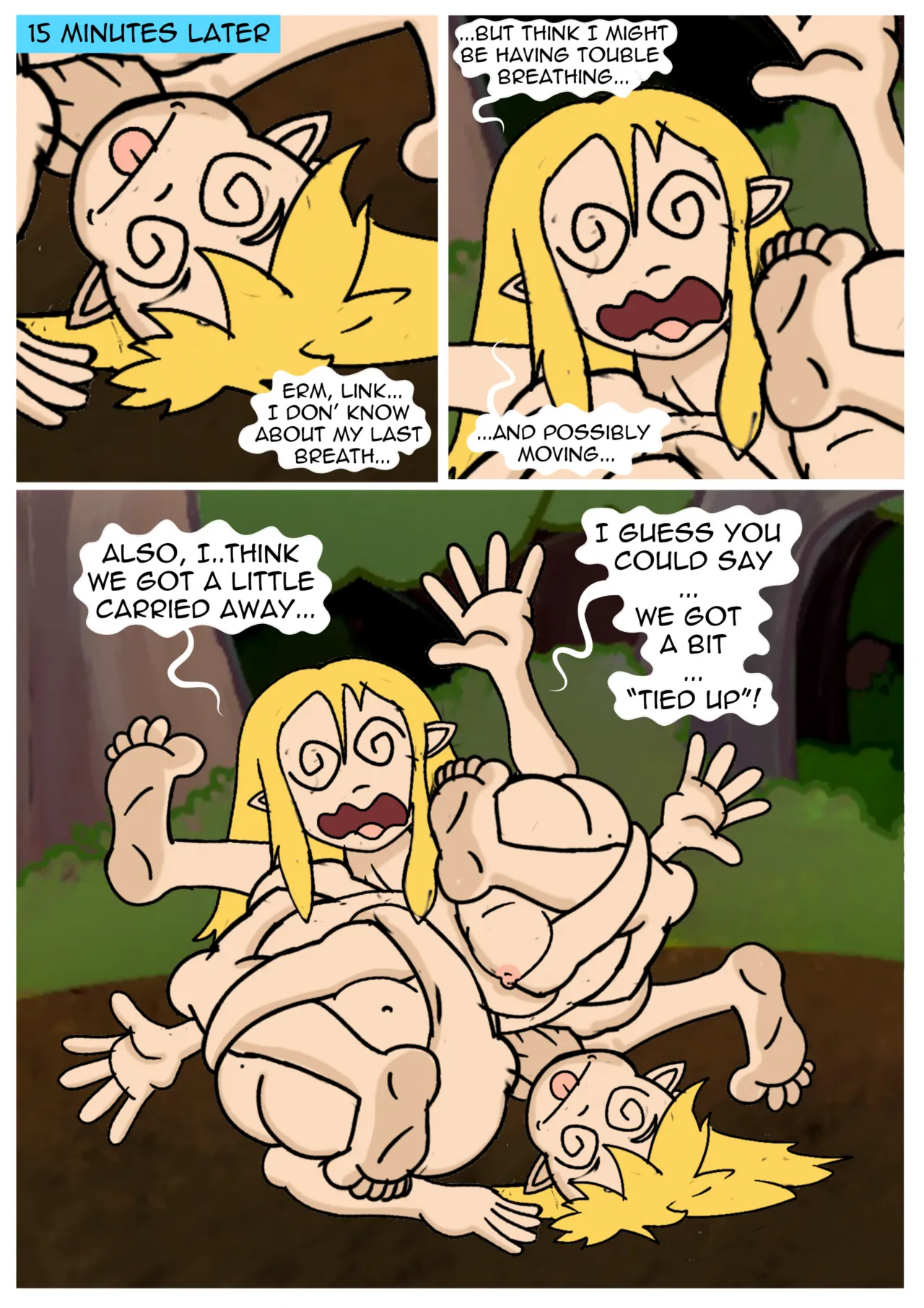 Legend of Zelda - Ancient Hylian Wrestling page 8 full