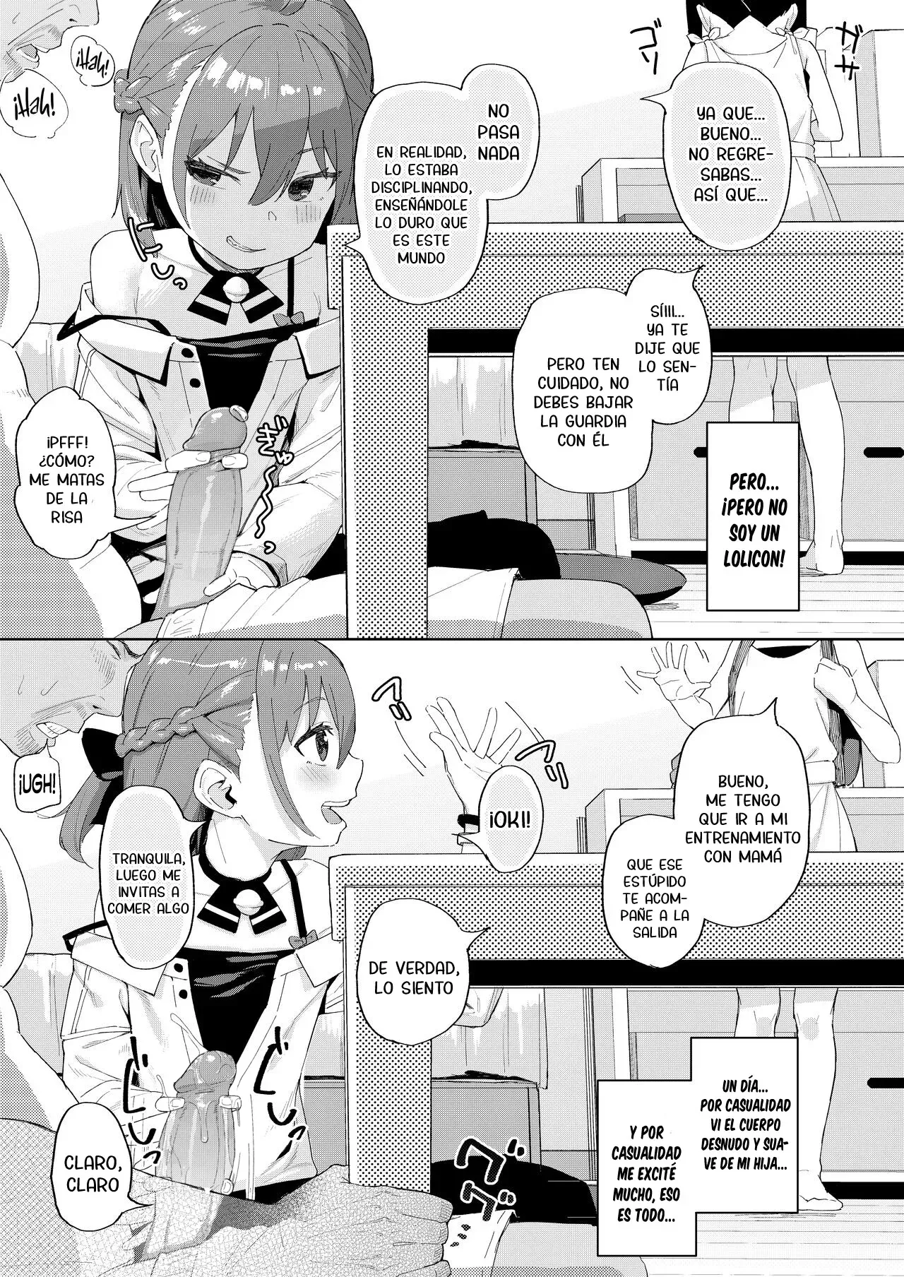 Musume no Tomodachi no Mesugaki ni Okasaremashita 1 SIN CENSURA page 9 full
