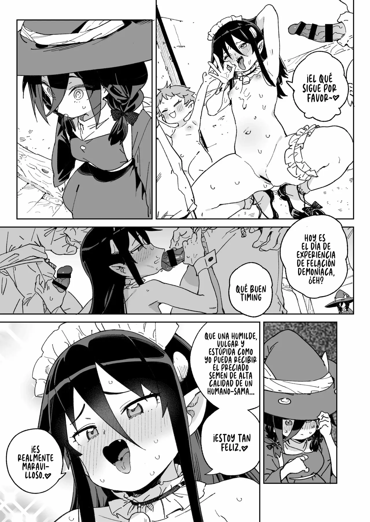 Mazoku no Mesu Bokujou no Ugoku Oniku no Himitsu ~Kachiku tte Benri de Omoshiroi~ | El secreto de la ‘carne viviente’ de la granja de hembras demonio ~qué útil e interesante es el ganado~ page 8 full