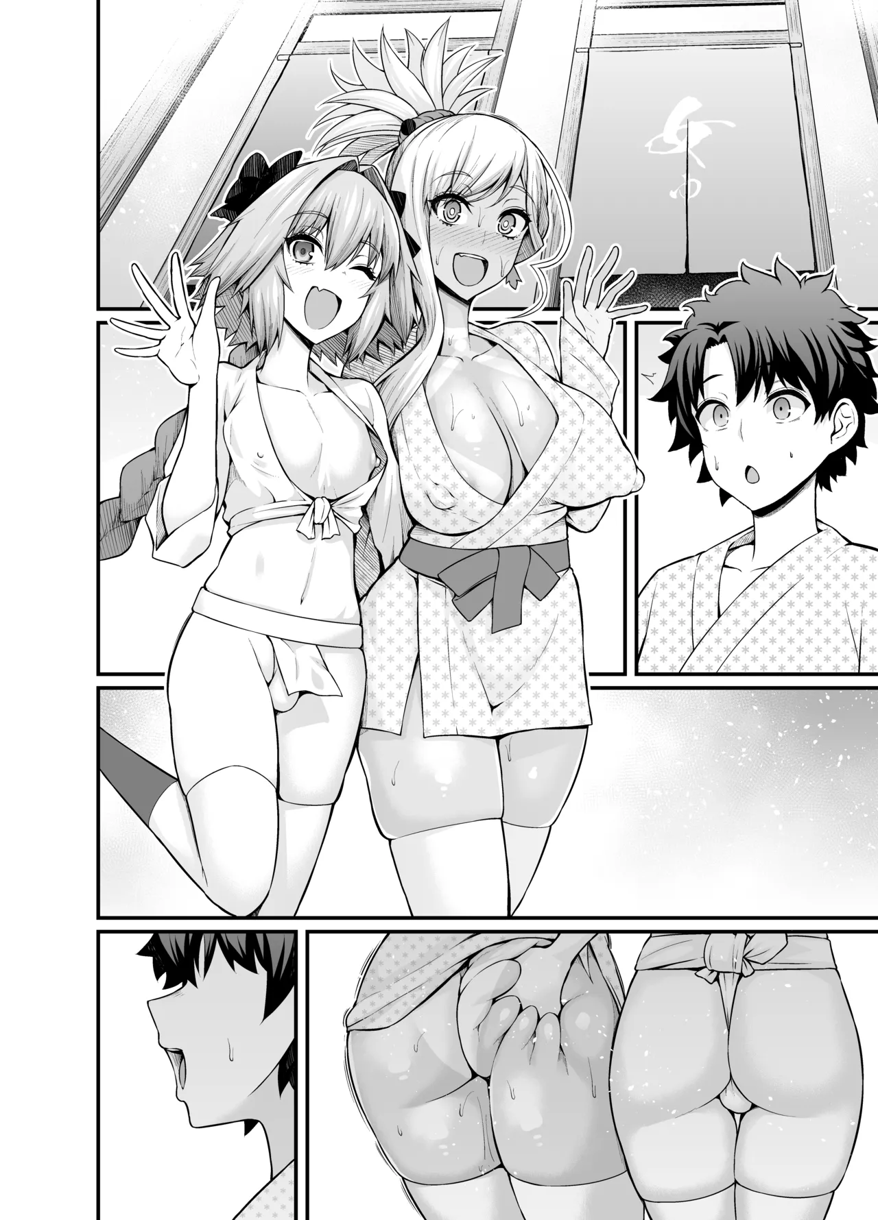 Musashi-chan, Astolfo to Onnayu e Hairu | 무사시짱, 아스톨포와 여탕에 가다 page 7 full