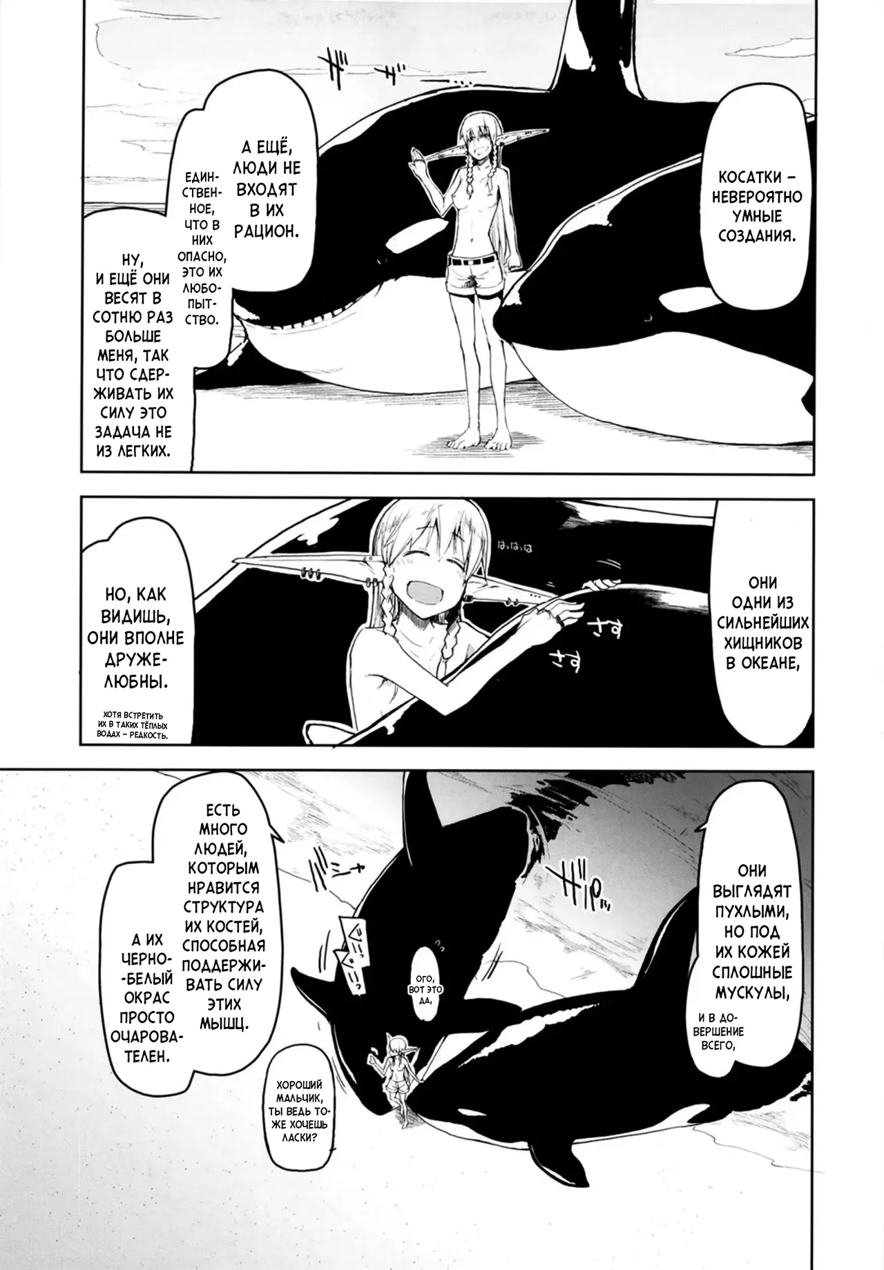 Dosukebe Elf no Ishukan Nikki 7 | Записки похотливой эльфийки о межрасовом сексе 7 page 9 full