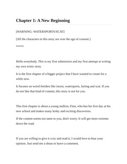 Chapter 1: A New Beginning
