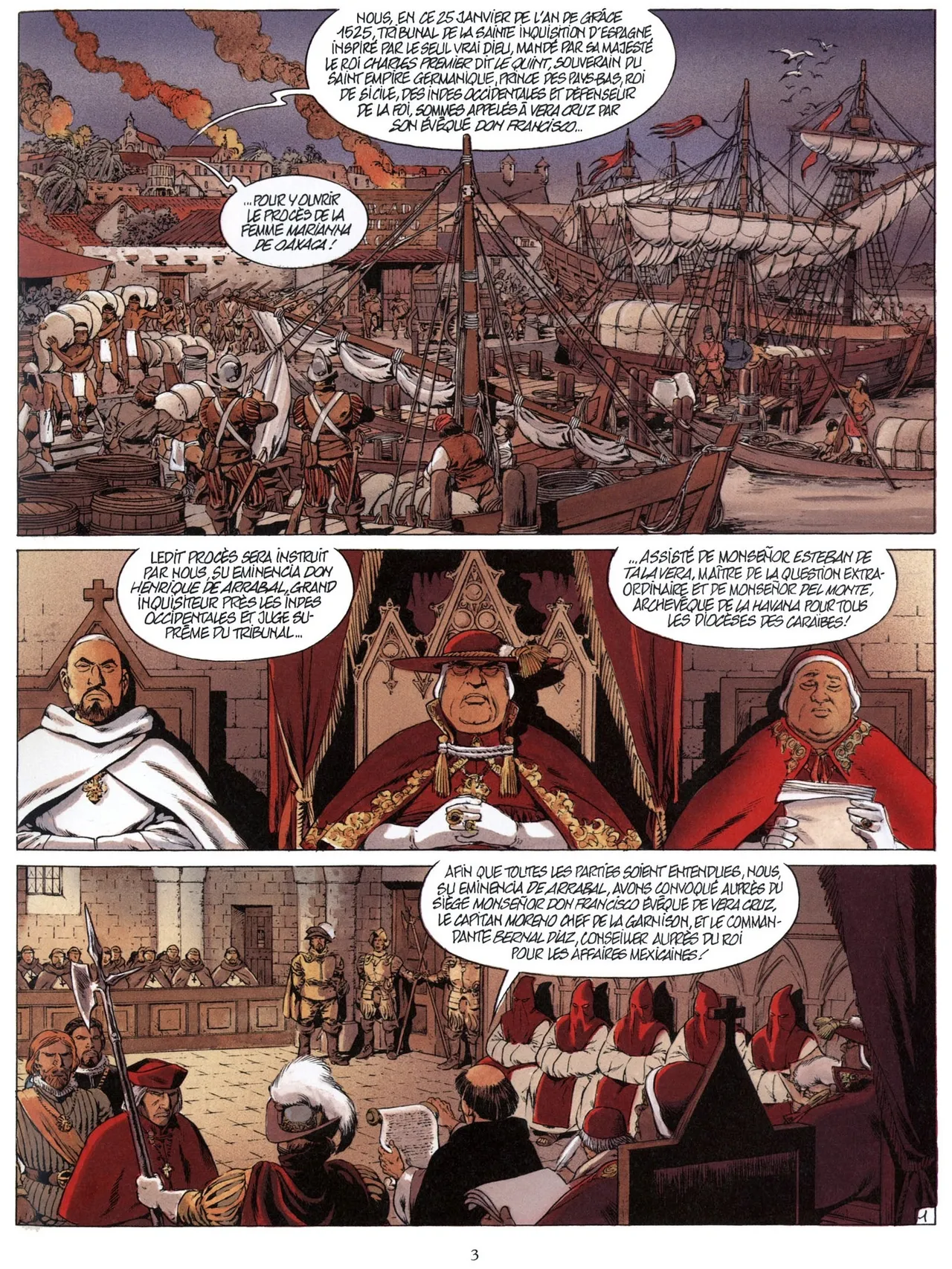Quetzalcoatl T05 - La Putain et le Conquistador page 5 full