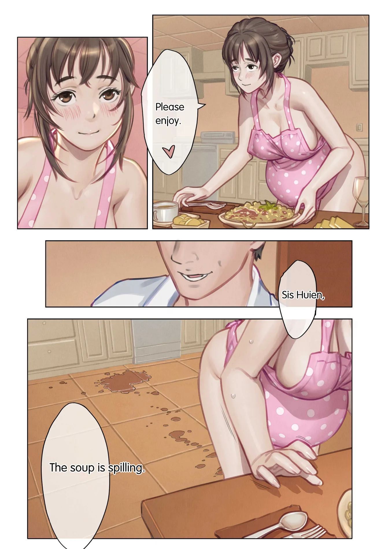 One stare make pregnant Episode 3 page 9 full