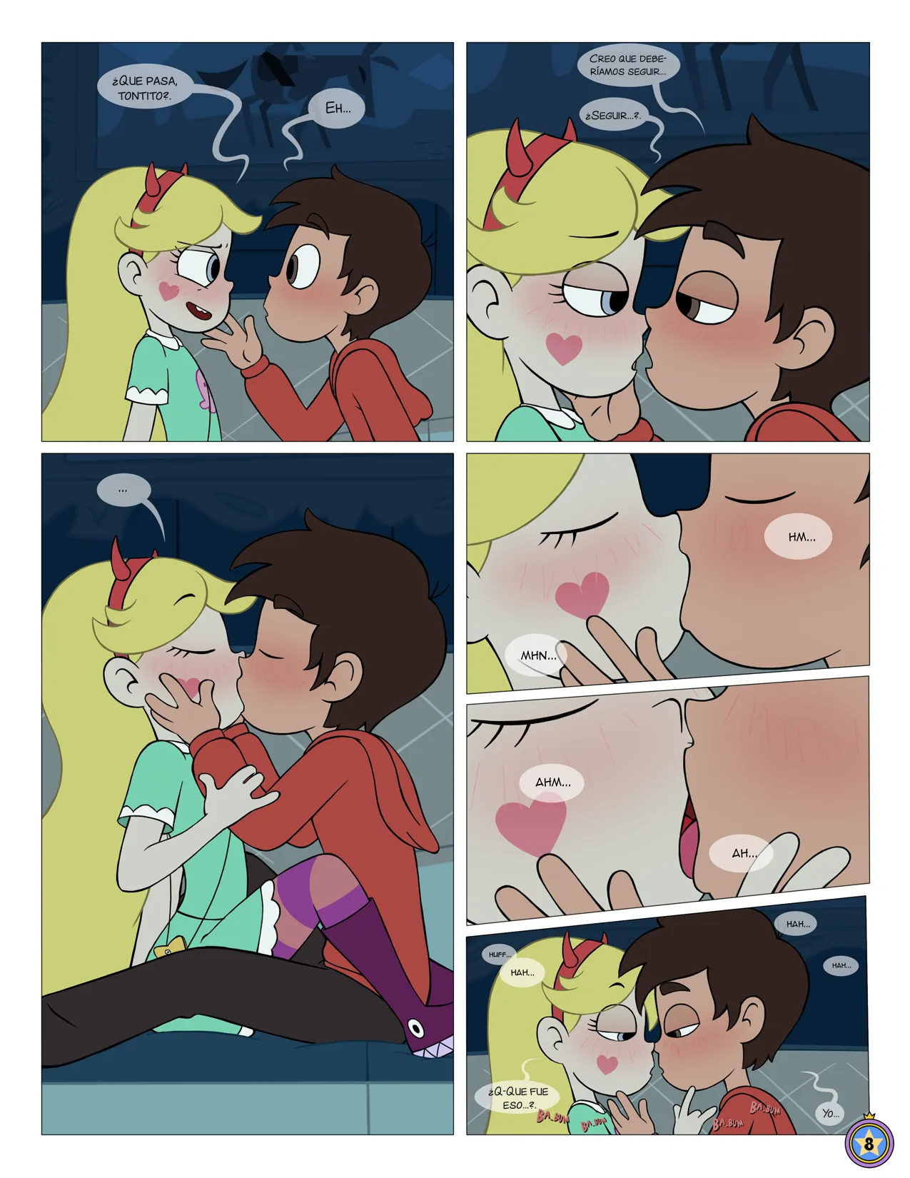 Between friends  . page 9 full