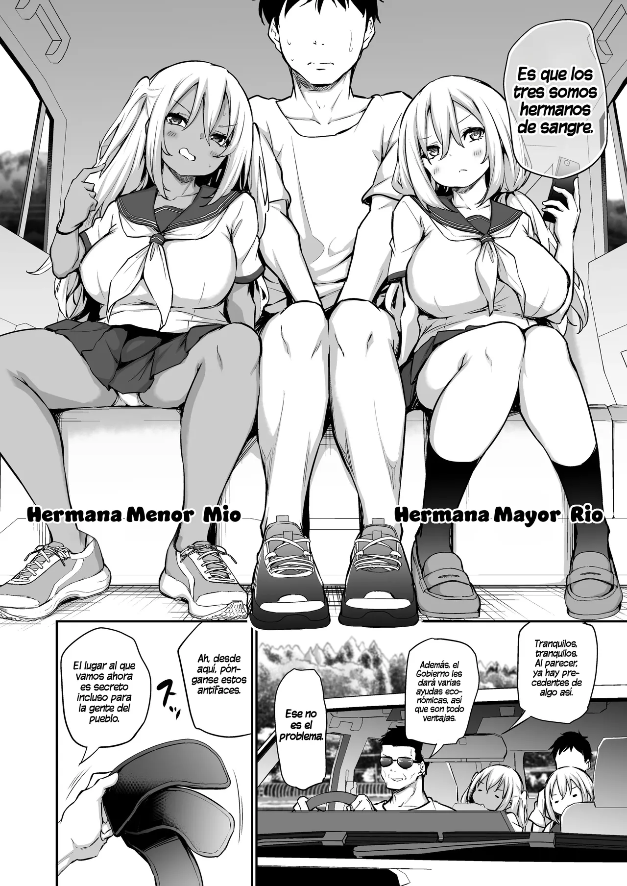 Imouto Haramasenai to Derarenai Shima 2｜La Aldea de la que No Puedes Salir a menos que Dejes Embarazadas a tus Hermanas Menores page 3 full