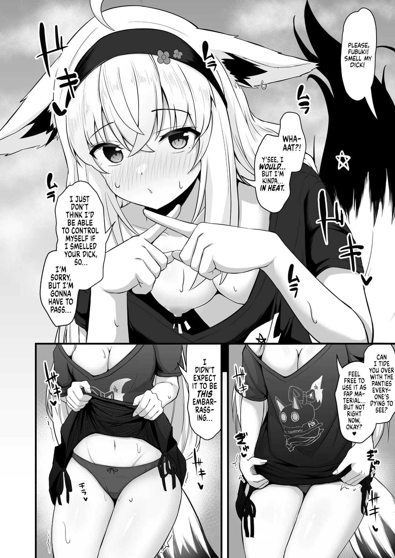 Onegaishimasu!! Ikkai dake de Ii no de Toriaezu Kaide Kudasai 4 ー Please! Just Once Is Fine, So Smell My Dick! 4 page 11 full