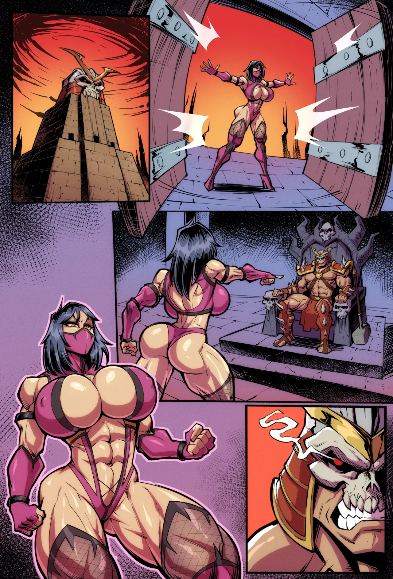 Mileena's Challenge page 6 full