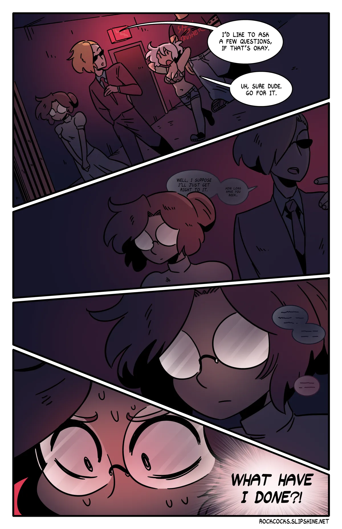 The Rock Cocks - Track 21: The First Sin page 4 full