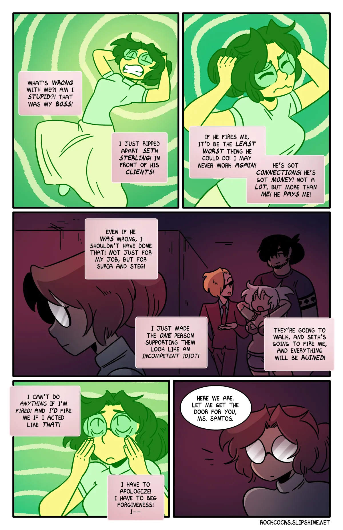 The Rock Cocks - Track 21: The First Sin page 5 full