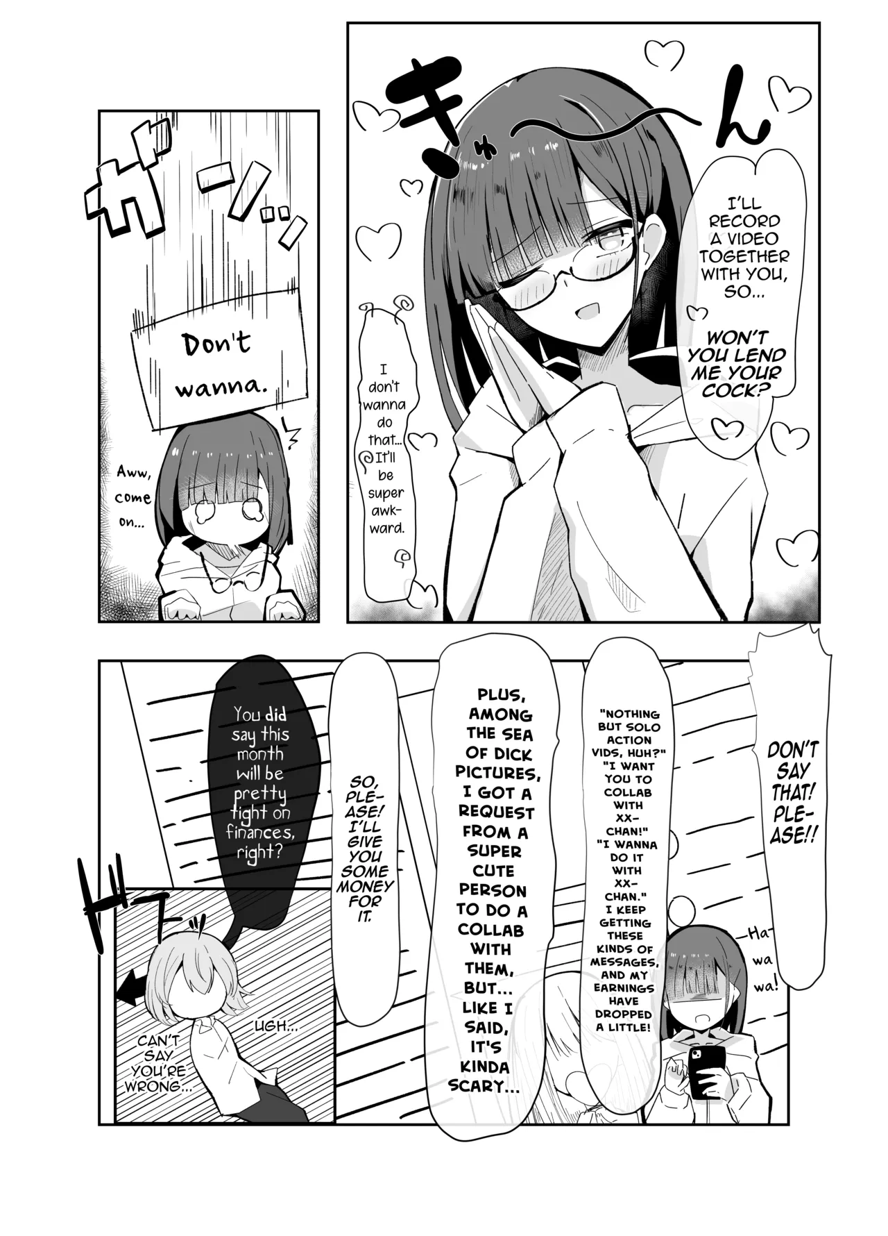 Uraaka Otokonoko to Doukyonin no Ore page 6 full