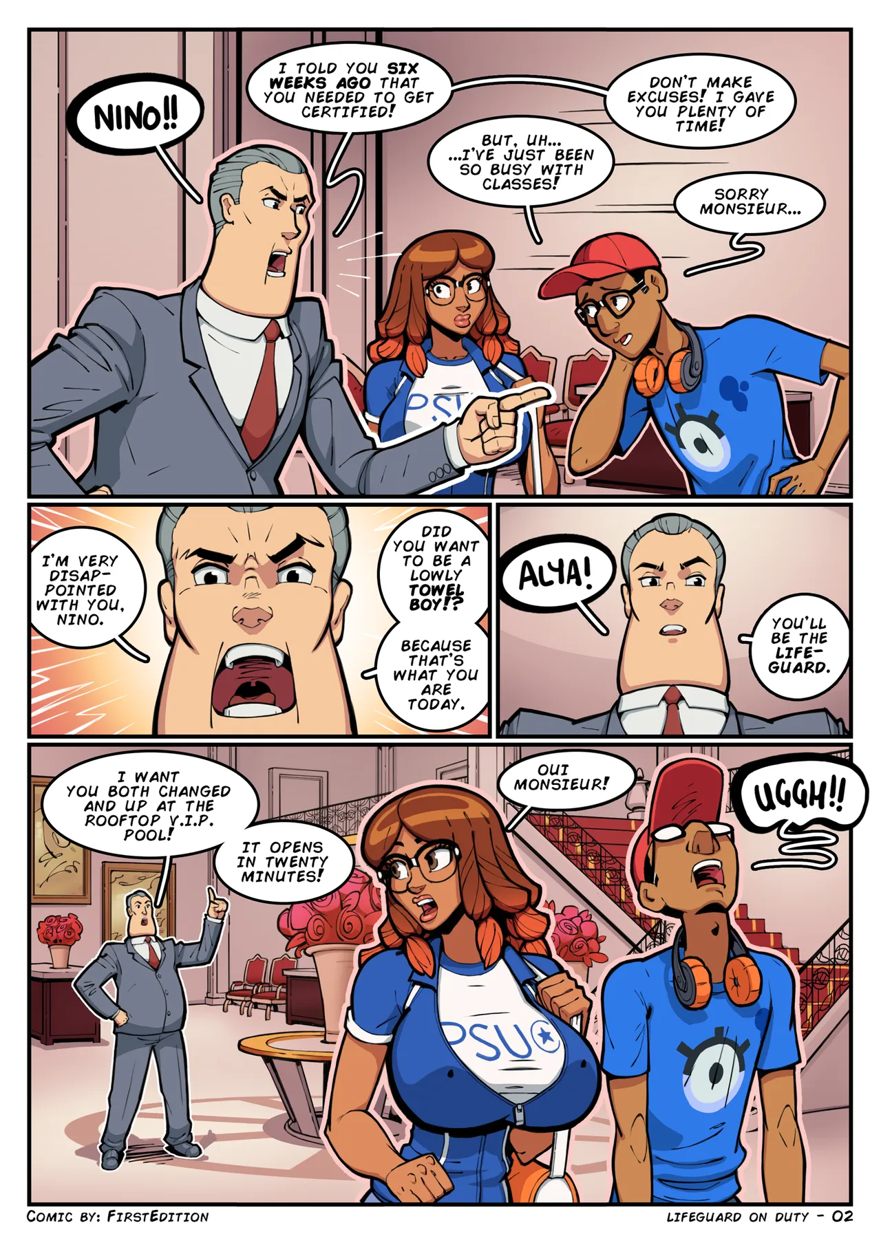 Lifeguard on Duty page 2 full