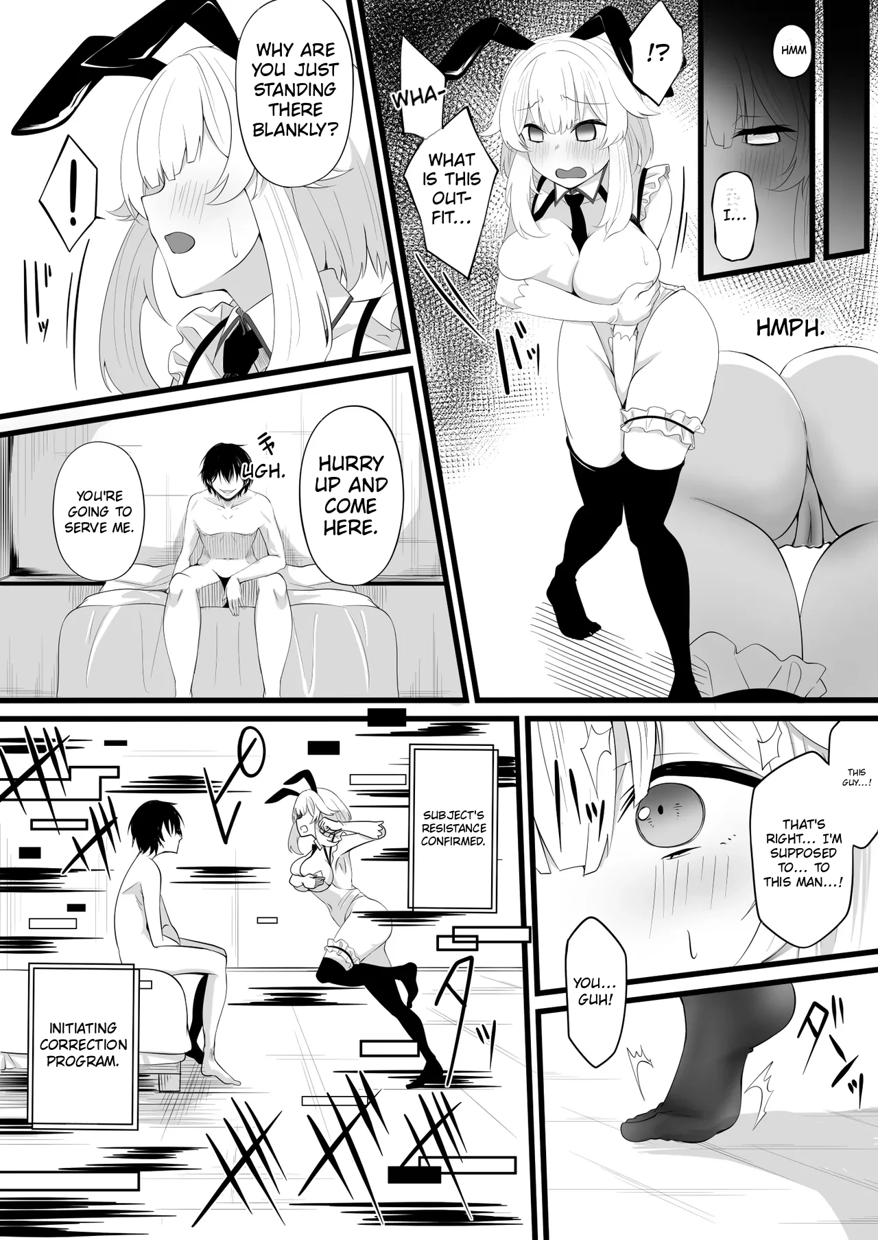 A girl’s original character in the real world and cyberspace. page 11 full