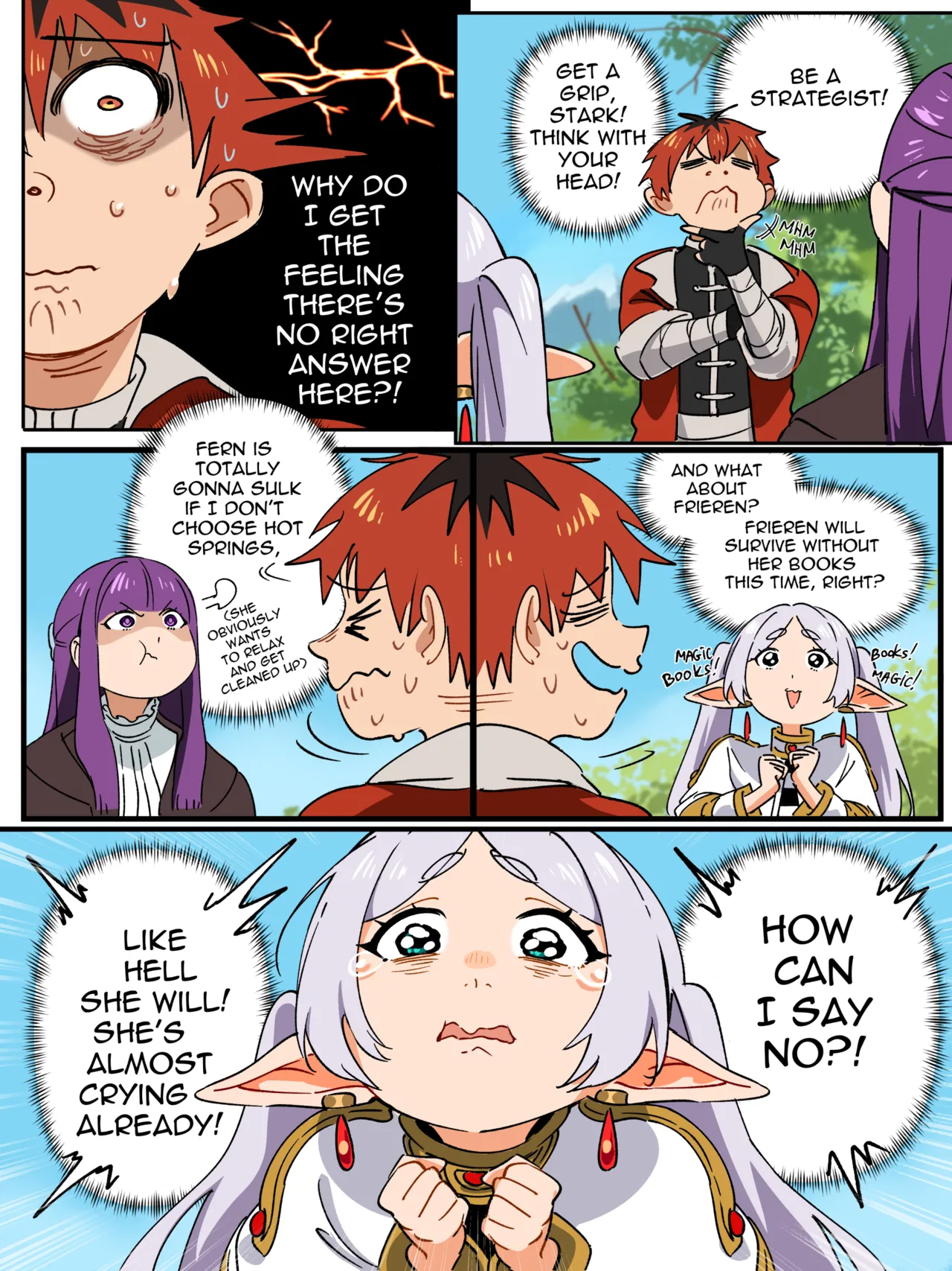 Frieren doujinshi page 3 full