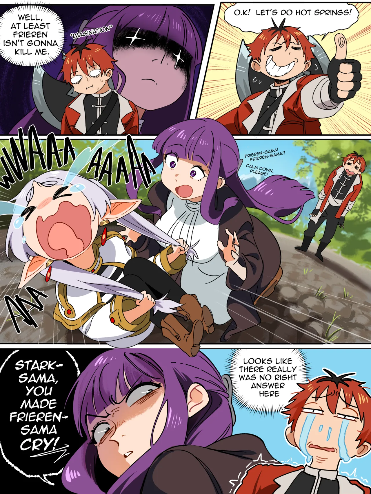 Frieren doujinshi page 4 full