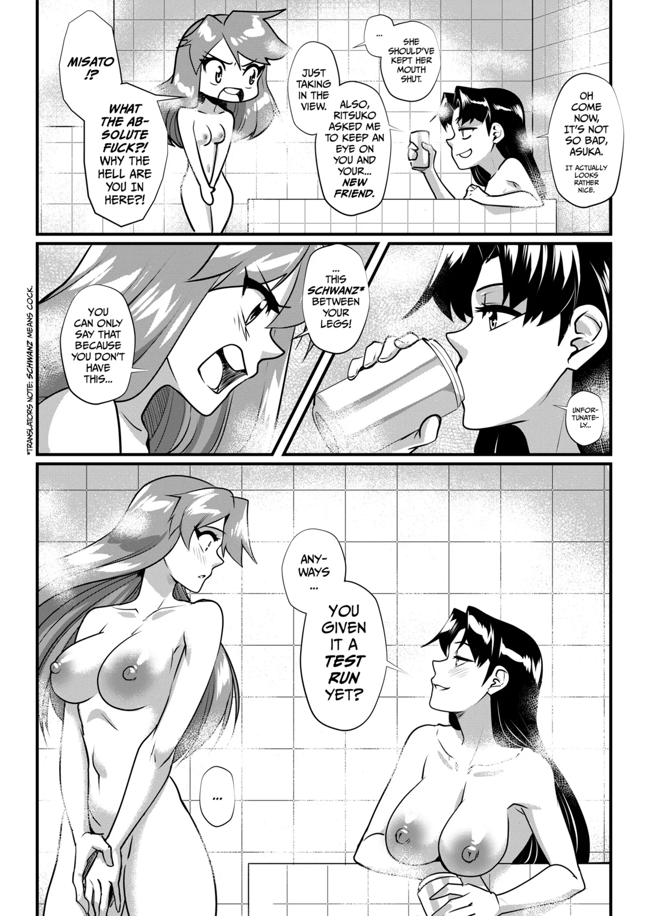 Neon Genital Evangelion: Asuka Strikes!? page 11 full