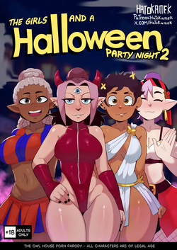 Girls at a Halloween Party 2